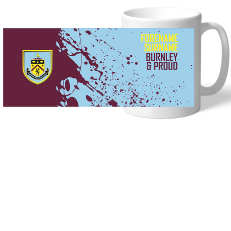 Personalised Burnley FC Fan Mug: 2 - Mugs By Burnley