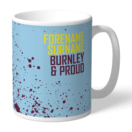 Personalised Burnley FC Fan Mug: 1 - Mugs By Burnley