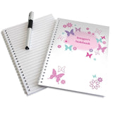 Personalised Butterfly A5 Notebook: 2 - Notebooks By Gift Moments