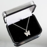 Personalised Butterfly Box & Necklace Set: 2 - Necklaces By Gift Moments