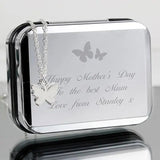 Personalised Butterfly Box & Necklace Set: 6 - Necklaces By Gift Moments