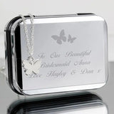 Personalised Butterfly Box & Necklace Set: 1 - Necklaces By Gift Moments