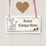 Personalised Wooden Cat Sign: 1 - Signs & Plaques By Gift Moments