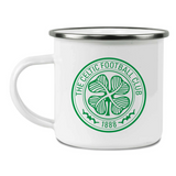 Personalised Celtic FC Enamel Camping Mug: 2 - Mugs By Celtic