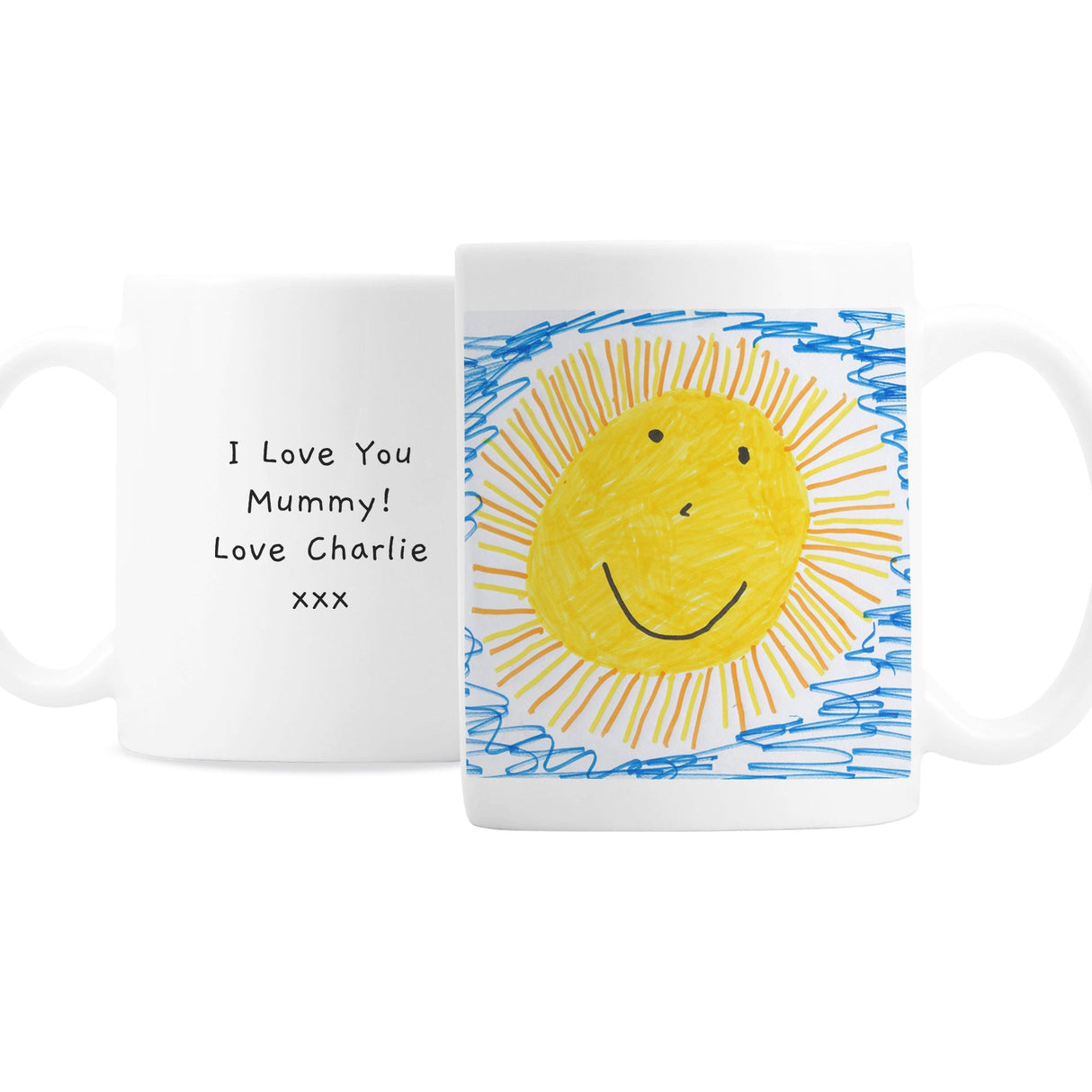 Personalised Children’s Art Photo Upload Mug: 5 - Mugs By Gift Moments