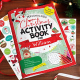 Personalised Christmas Activity Book with Stickers: 1 - Books By Gift Moments