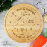 Personalised Christmas Eve Mince Pie Board: 2 - Christmas Decorations By Gift Moments