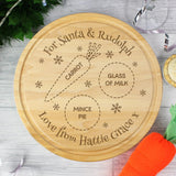 Personalised Christmas Eve Mince Pie Board: 3 - Christmas Decorations By Gift Moments