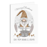 Personalised Scandinavian Gonk Christmas Card: 3 - Greeting Cards By Gift Moments