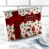 Personalised Christmas Tea Box Gift: 5 - Tea Boxes By Gift Moments