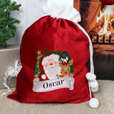 Personalised Santa Red Sack for Christmas: 2 - Christmas Sacks By Gift Moments