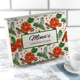 Personalised Christmas Spices Tea Box: 5 - Tea Boxes By Gift Moments