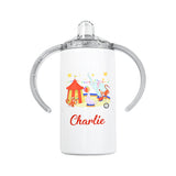 Personalised Circus Animal Sippy Cup: 6 - Kids Bottles By Gift Moments