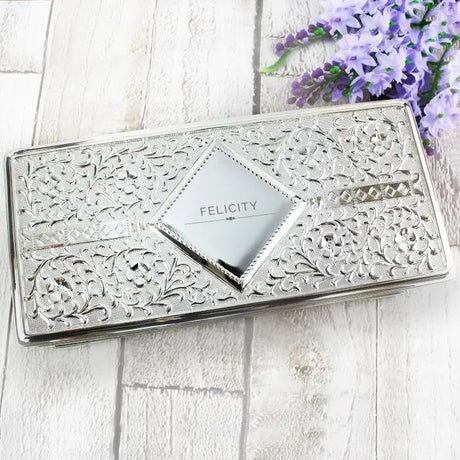 Personalised Antique Silver Plated Jewellery Box: 6 - Jewellery Boxes By Gift Moments