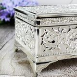 Personalised Antique Silver Plated Jewellery Box: 4 - Jewellery Boxes By Gift Moments