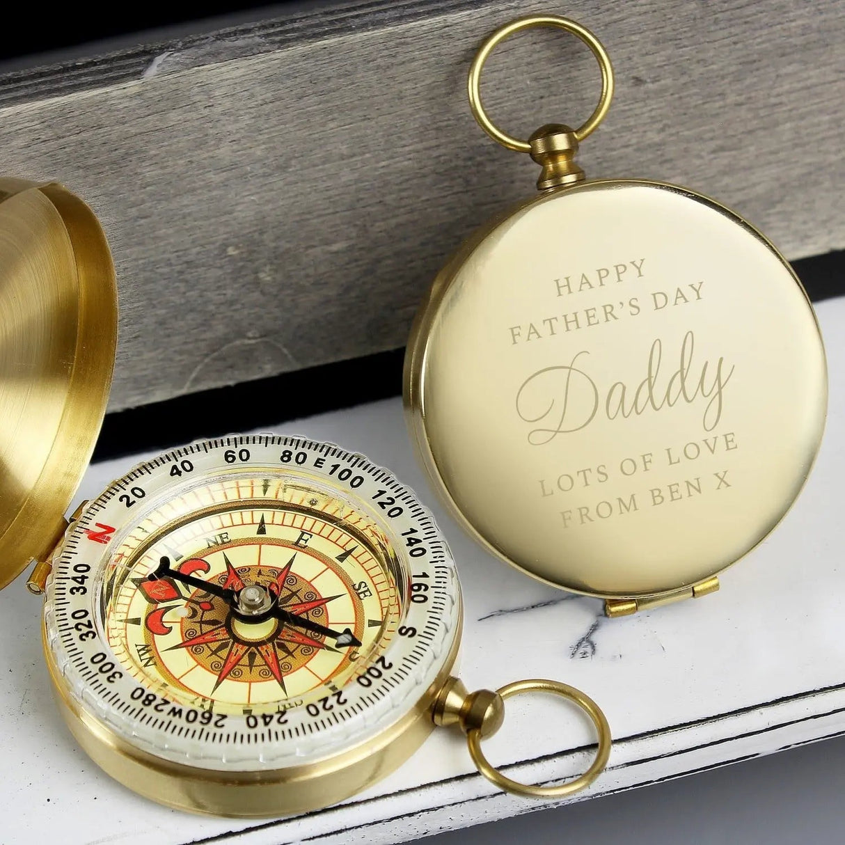 Personalised Classic Keepsake Compass Gift: 1 - Compasses By Gift Moments