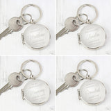 Personalised Classic Photo Keyring: 3 - Keyrings By Gift Moments