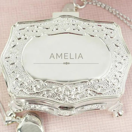 Personalised Antique Trinket Box: 6 - Trinket Boxes By Gift Moments