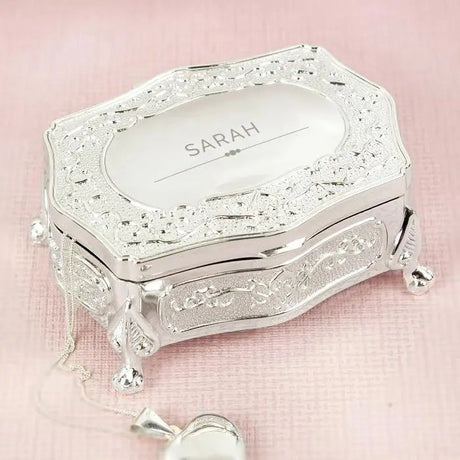 Personalised Antique Trinket Box: 2 - Trinket Boxes By Gift Moments