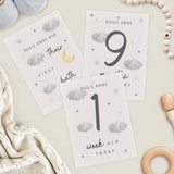 Personalised Cloud Baby Milestone Cards: 2 - Keepsakes By Gift Moments