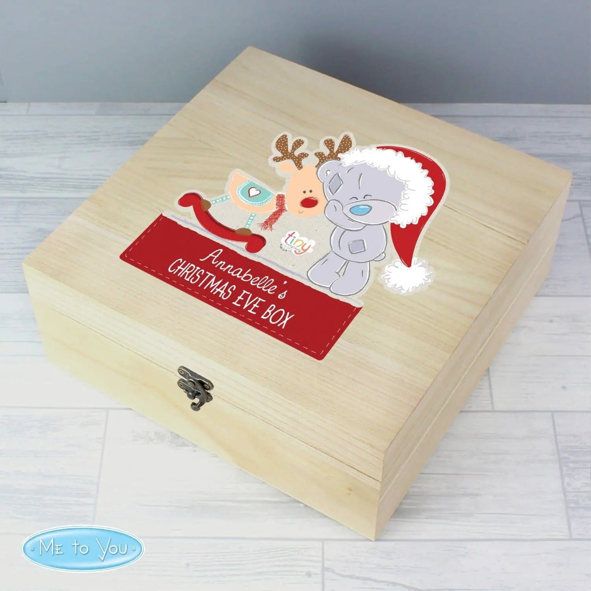 Personalised Tiny Tatty Teddy Christmas Eve Box: 2 - Keepsake Boxes