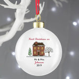 Personalised Christmas Bauble Decoration: 4 - Christmas Baubles By Gift Moments