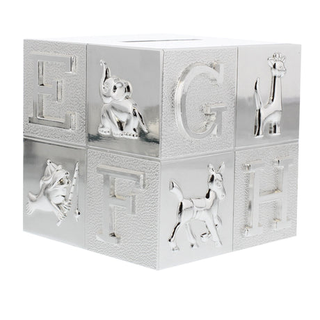 Personalised Cross ABC Money Box: 6 - Money Boxes By Gift Moments