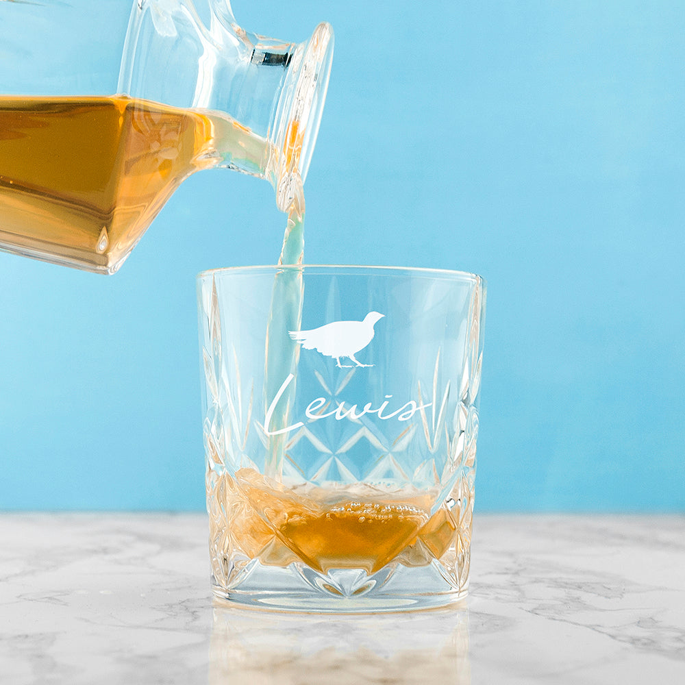 Personalised Crystal Icon Whisky Tumbler: 9 - Tumblers By Gift Moments