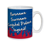 Personalised Crystal Palace FC Legend Mug: 1 - Mugs By Crystal Palace