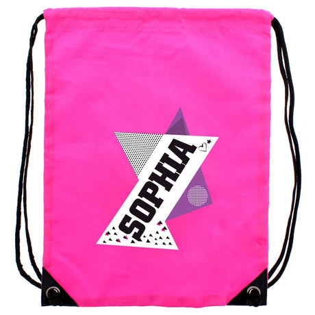 Personalised Dance Pink Kit Bag: 4 - Kids Bags By Gift Moments