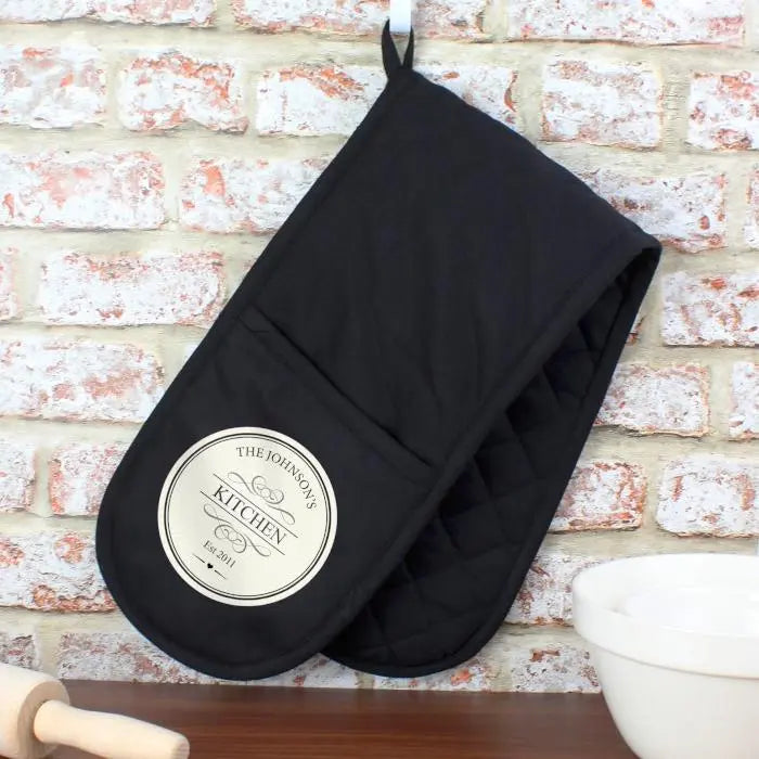 Personalised Decorative Oven Gloves: 1 - Oven Gloves By Gift Moments