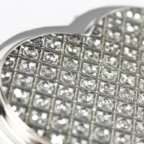 Personalised Diamante Heart Compact Mirror: 4 - Compact Mirrors By Gift Moments