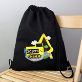 Personalised Digger Kit Bag: 1 - Kids Bags By Gift Moments