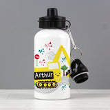 Personalised Digger Kids’ Drinks Bottle: 1 - Kids Bottles By Gift Moments