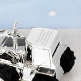 Personalised Silver Digger Money Box: 2 - Money Boxes By Gift Moments