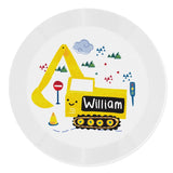 Personalised Digger Plate for Kids: 3 - Tableware By Gift Moments