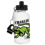 Personalised Dinosaur Drinks Bottle 400ml: 5 - Kids Bottles By Gift Moments