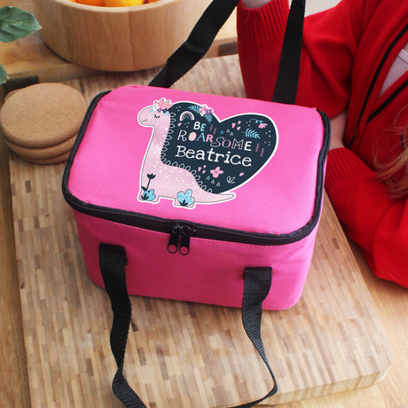 Personalised Dinosaur Lunch Bag for Kids: 2 - Lunch Boxes & Bags By Gift Moments