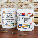 Personalised DIY Man Mug Gift: 2 - Mugs By Gift Moments