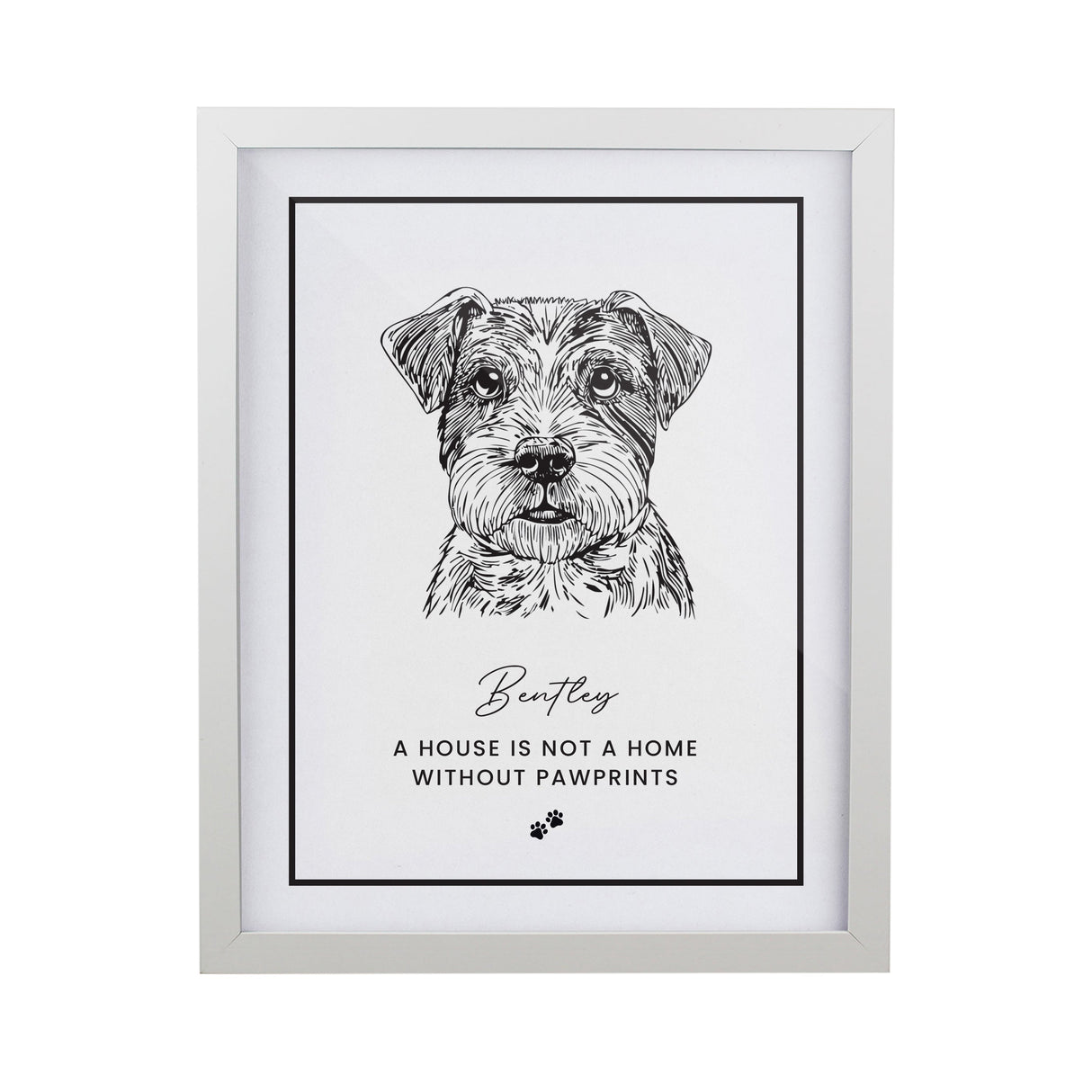 Personalised Dog Breed Framed Prints: 9 - Framed Prints By Gift Moments