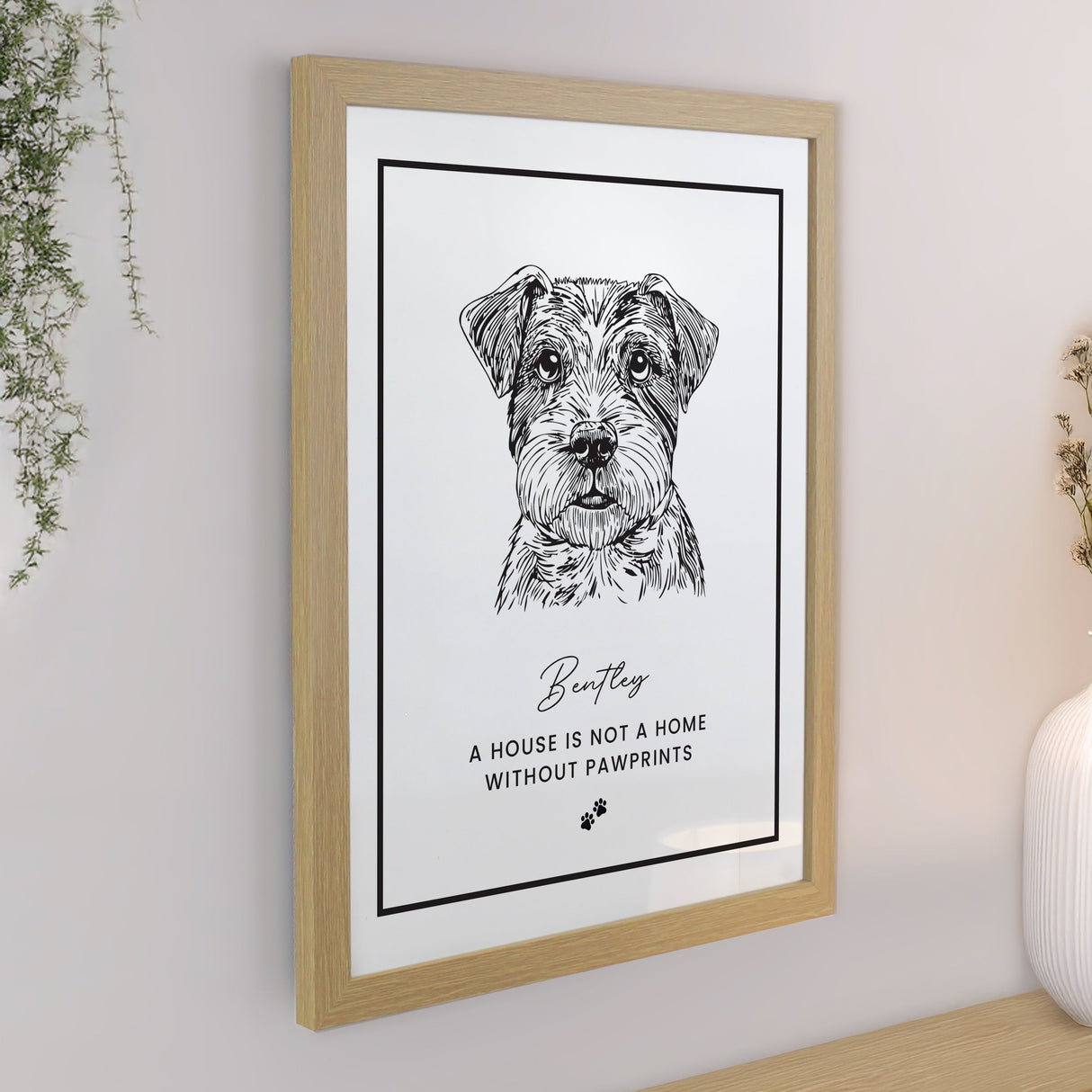 Personalised Dog Breed Framed Prints: 5 - Framed Prints By Gift Moments