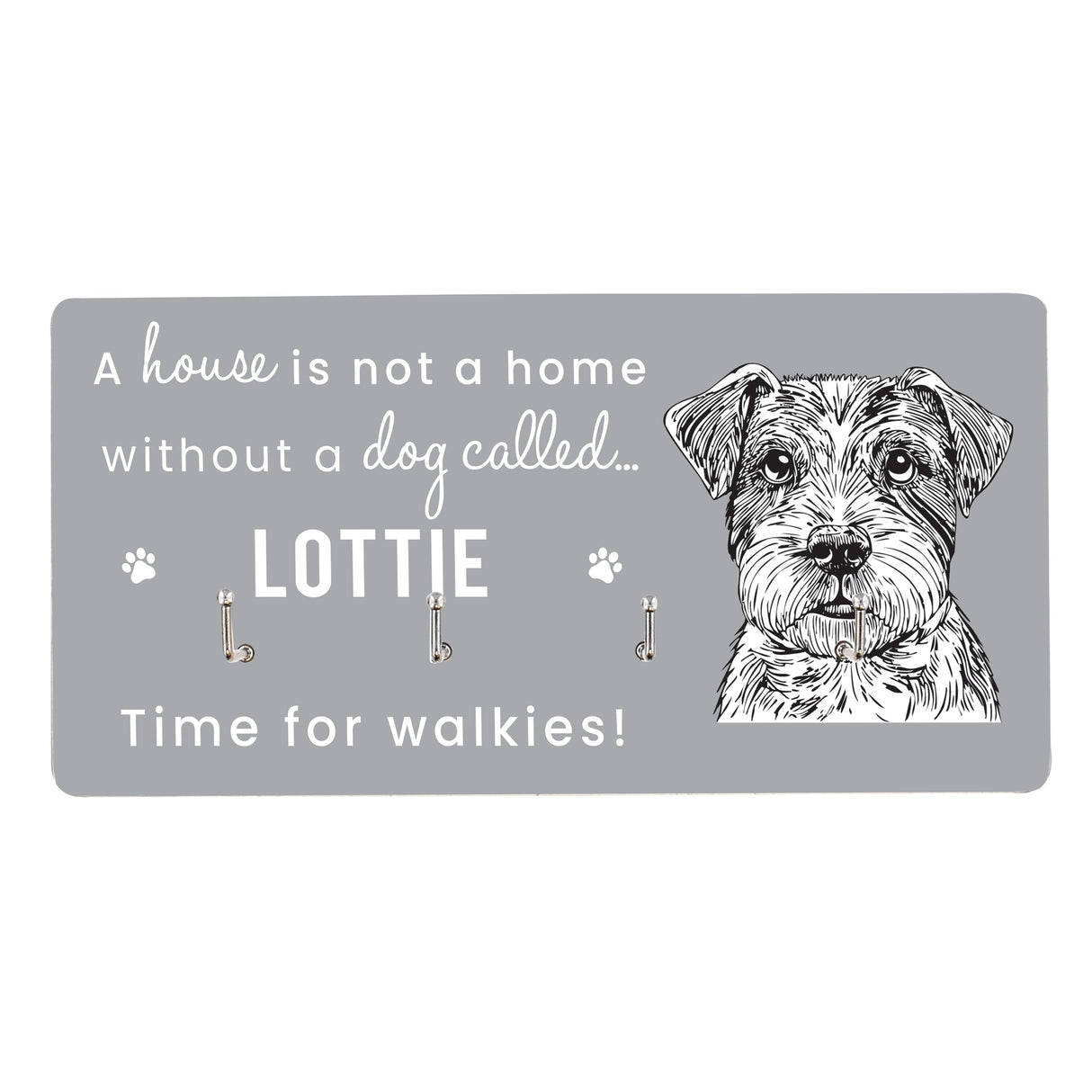 Personalised Dog Breed Lead Hooks: 5 - Pet Products By Gift Moments