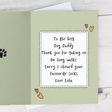 Personalised From the Dog Photo Card: 4 - Greeting Cards By Gift Moments