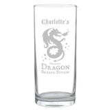 Personalised Dragon Breath Potion Glass: 2 - Highball Glasses By Gift Moments