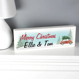 Personalised Driving Home For Christmas Sign: 2 - Christmas Decorations By Gift Moments