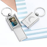 Personalised Eid Mubarak Mini Frame Keyring Default Title - Keyrings at Gift Moments