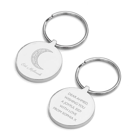 Personalised Eid Mubarak Keyring: 6 - Keyrings By Gift Moments