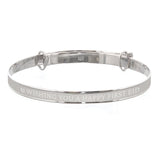 Personalised Sterling Silver Diamante Star Bracelet: 5 - Bracelets By Gift Moments