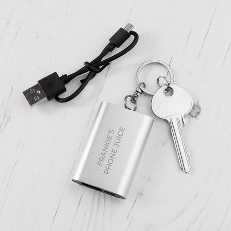 Personalised Mini Power Bank Keyring: 1 - Tech Accessories By Gift Moments