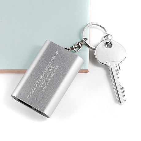 Personalised Mini Power Bank Keyring: 3 - Tech Accessories By Gift Moments